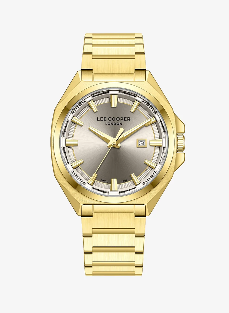 Lee Cooper Men's METAL Analog Watch LC08271.160 - 42 mm