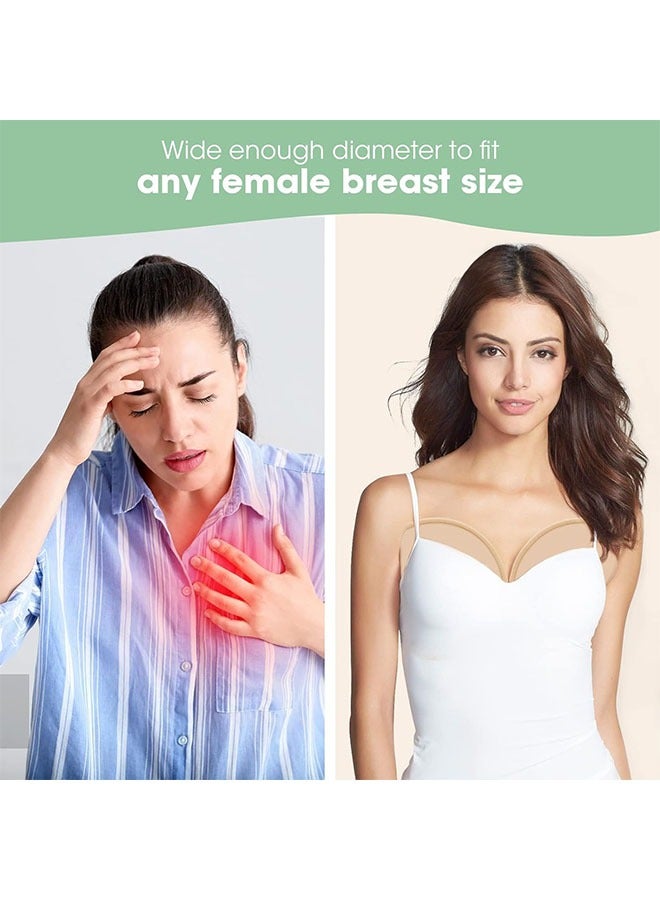 3 PCS Thyroid Castor Oil Neck Wrap/ Chest Wrap，Reusable Castor Oil Compress Pack Wrap for Thyroid Neck/Chest, Organic Cotton Flannel, Less Mess, Comfort Fit,Anti Oil Leak(Castor Oil Not Included) - Image 3