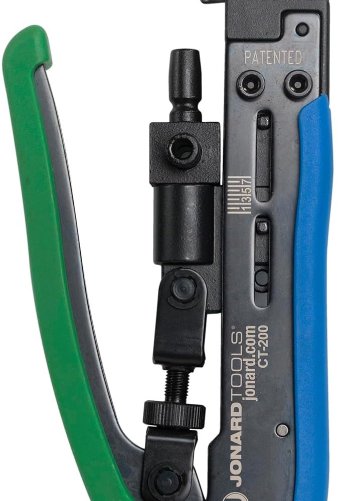 Jonard Tools CT-200 Universal Compression Tool for Coaxial Cable F Connector - Image 1