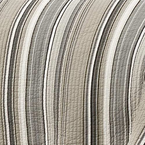 Stone Cottage - Fresno Collection - Quilt Set - 100% Cotton, Reversible Bedding with Matching Sham(s), Queen, Neutral - Image 4