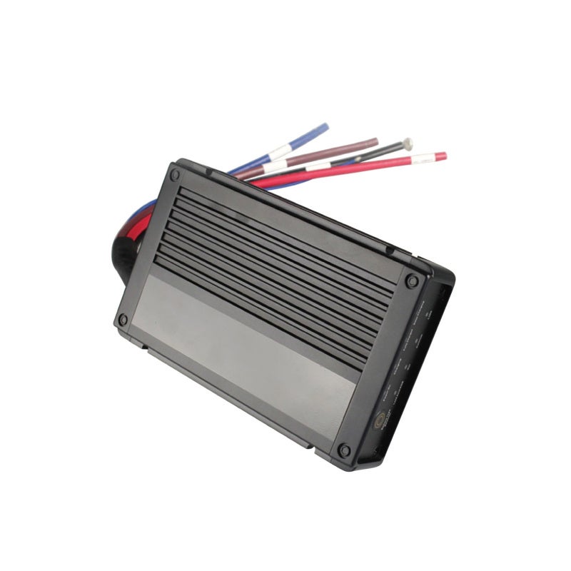 Dc To Dc On-Board Battery Charger: 12V 40A Black - MPPT Efficient Charging IP65 Waterproof Multiple Protection Features for Rvs Trailers Marine Vehicles Camper Vans - Image 1