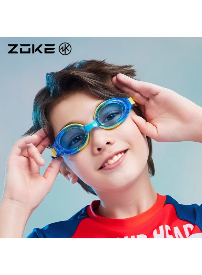 ZOKE Kids Anti-Fog Swimming Goggles Clear Lens Waterproof Youth Swim Training Goggles Non-Leakage Eye Protection 625602303-2 - Image 1