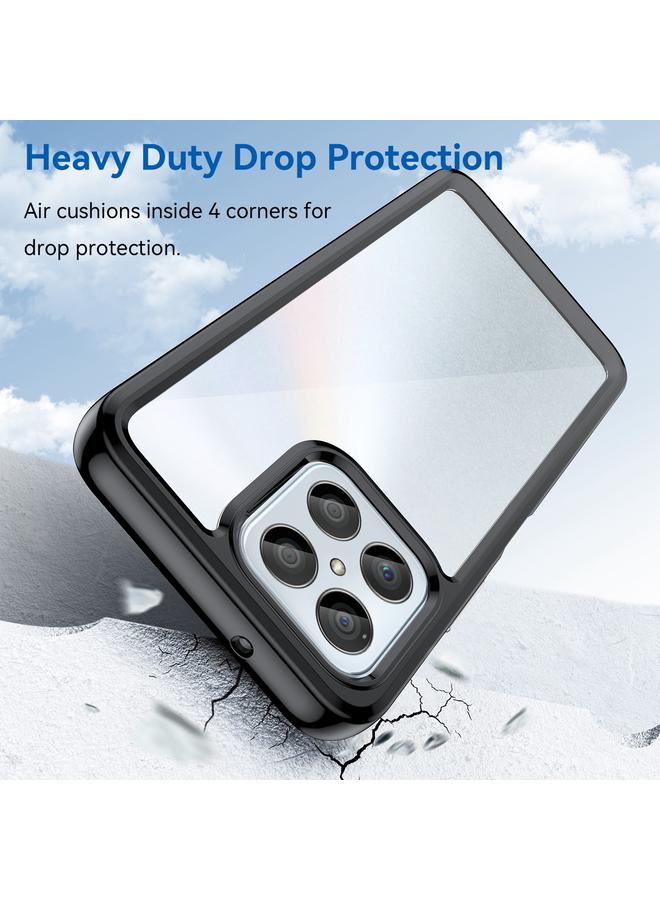 اس-توب جراب هاتف Honor X6S من سلسلة ملونة من الأكريليك الهجين المصنوع من مادة TPU - Image 3