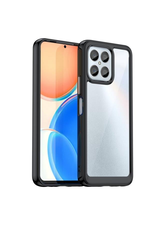 اس-توب جراب هاتف Honor X6S من سلسلة ملونة من الأكريليك الهجين المصنوع من مادة TPU - Image 1