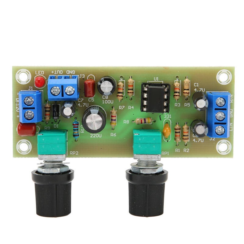 Subwoofer Preamp Board: 1 Mono Audio Output, High Signal To Noise Ratio, Fully Sealed Potentiometer - Strong Interference Resistance, Low Pass Filter Board For Car Audio System - Image 3