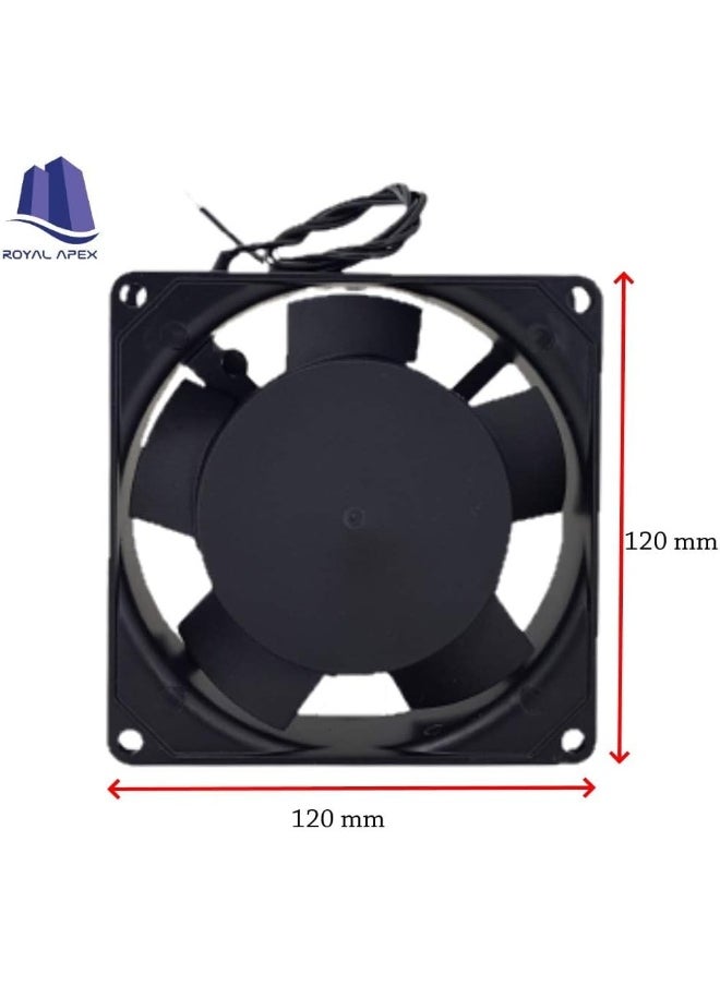 Royal Apex Heavy Duty Industrial Ac Fan Cooling Fan 220Vac (120X120X38Mm)  - Image 2