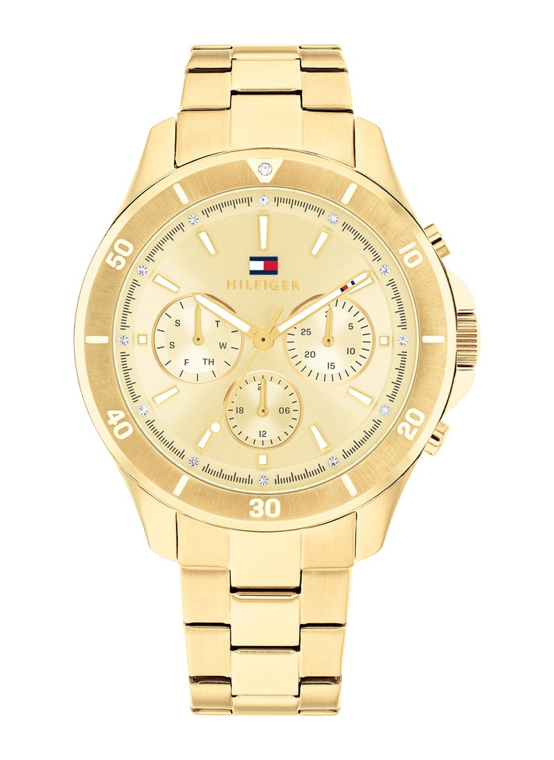 TOMMY HILFIGER Women's Analog Round Shape Stainless Steel Wrist Watch 1782640 - 38 Mm  - Image 1