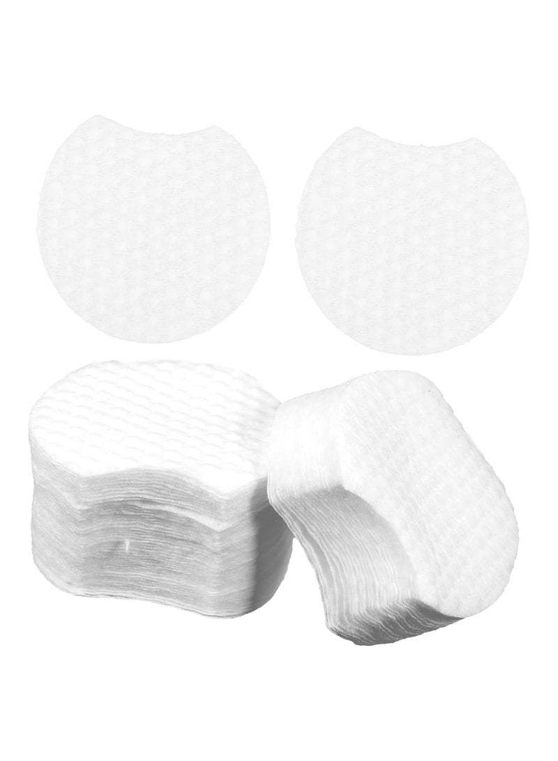 SYOSI Pearl Pattern Makeup Remover Cotton, 600 Pcs Eye Makeup Pads, Lint Free Makeup Pads, Make up Wipes Skin-friendly Makeup Pads, To Disassemble Miss Makeup Remover Wipes Non-woven Fabric - Image 1