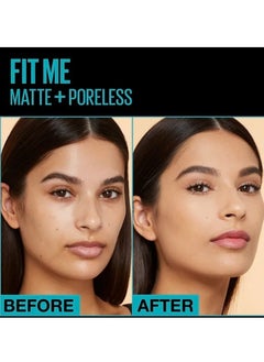 MAYBELLINE NEW YORK Fit Me Matte + Poreless – 220 Natural beige  - Image 3