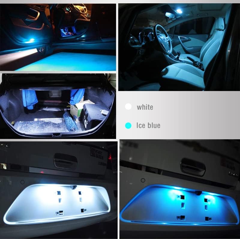 QASULER 2Pcs C5W 39mm Canbus License Plate Light Bulbs - Image 5