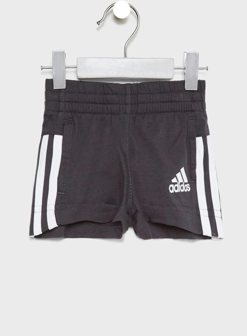 Adidas Kids 3 Stripe Shorts