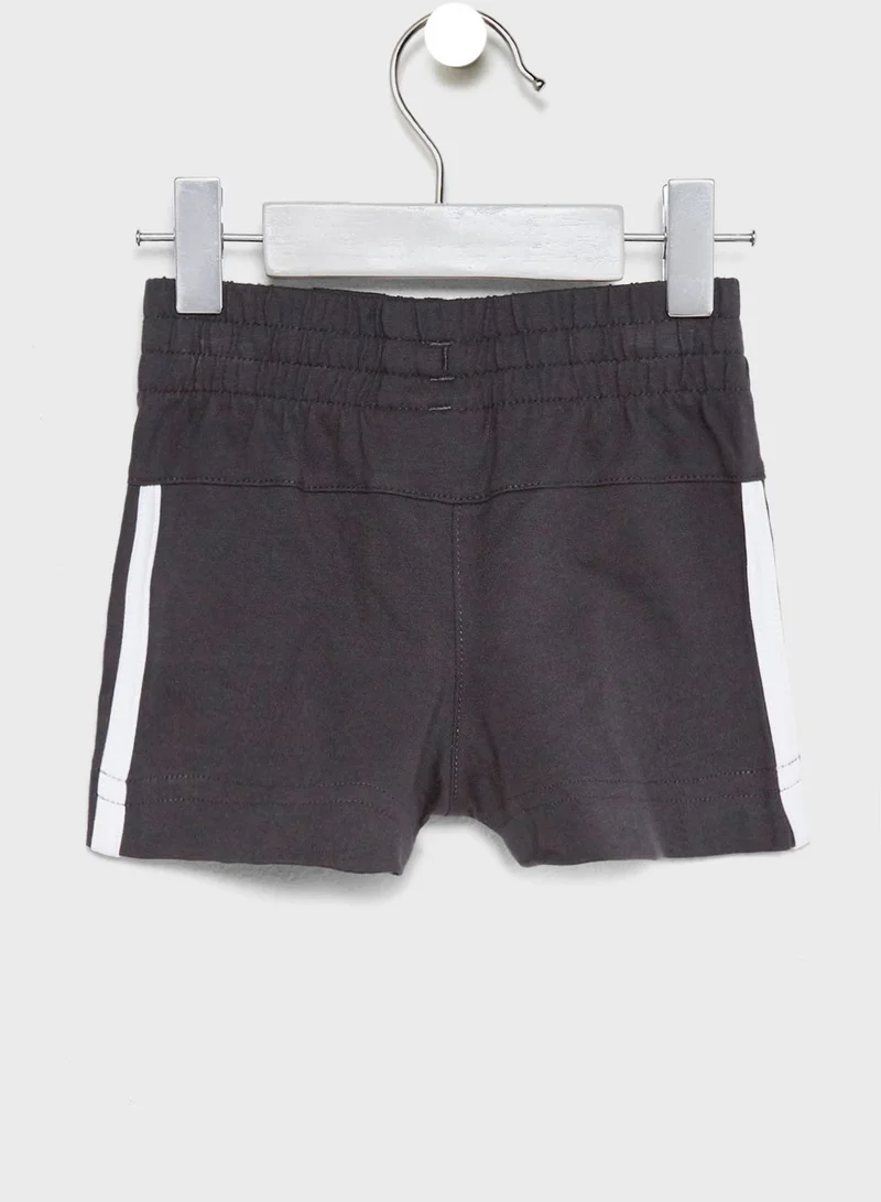 Adidas Kids 3 Stripe Shorts