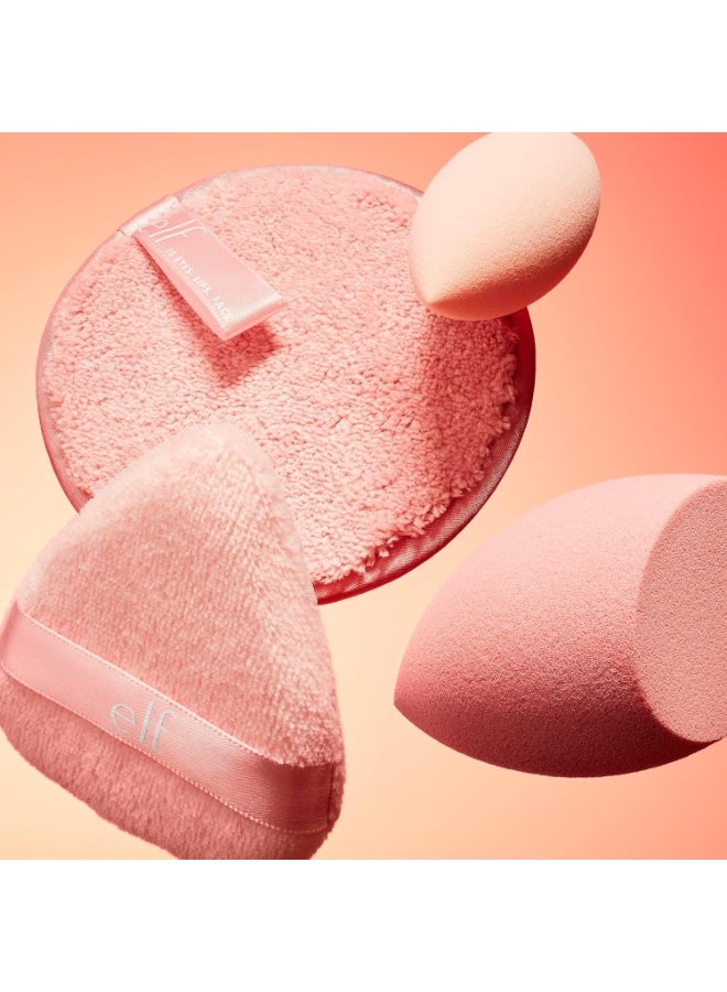 إلف مجموعة إسفنجة المكياج، مجموعة إسفنجة المكياج المكونة من أربع قطع لتطبيق ودمج وإزالة مكياج الوجه بسلاسة، نباتية وخالية من القسوة - Image 3