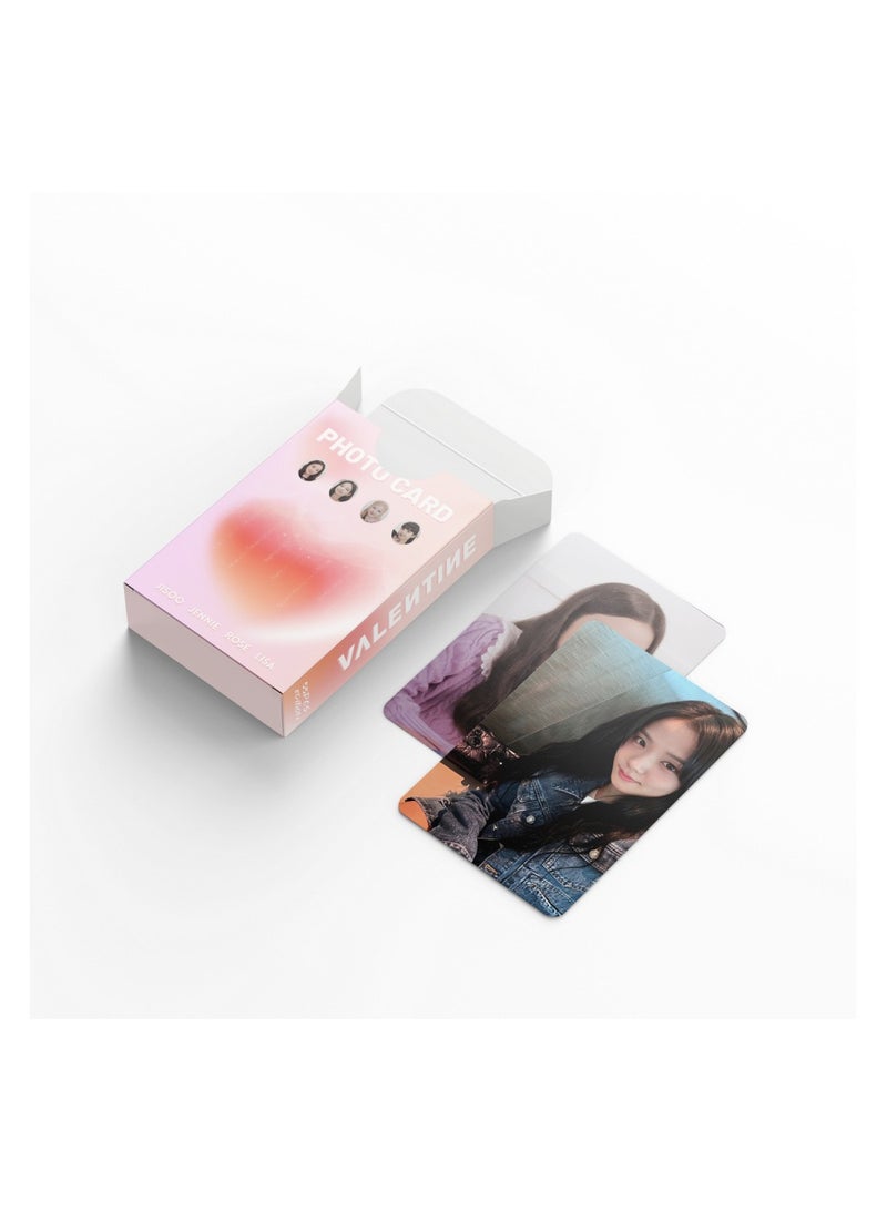 NIBEMINENT 55 Pcs Kpop BLACKPINK Lomo Cards Card For Fans Collection Gifts - Image 2