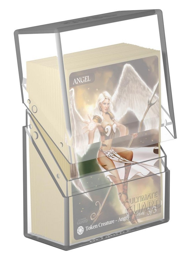 Ultimate Guard Boulder 40+ Classic, Deck Case for 40 Double-Sleeved TCG Cards, Clear, Secure & Durable Storage for Trading Card Games - Image 2