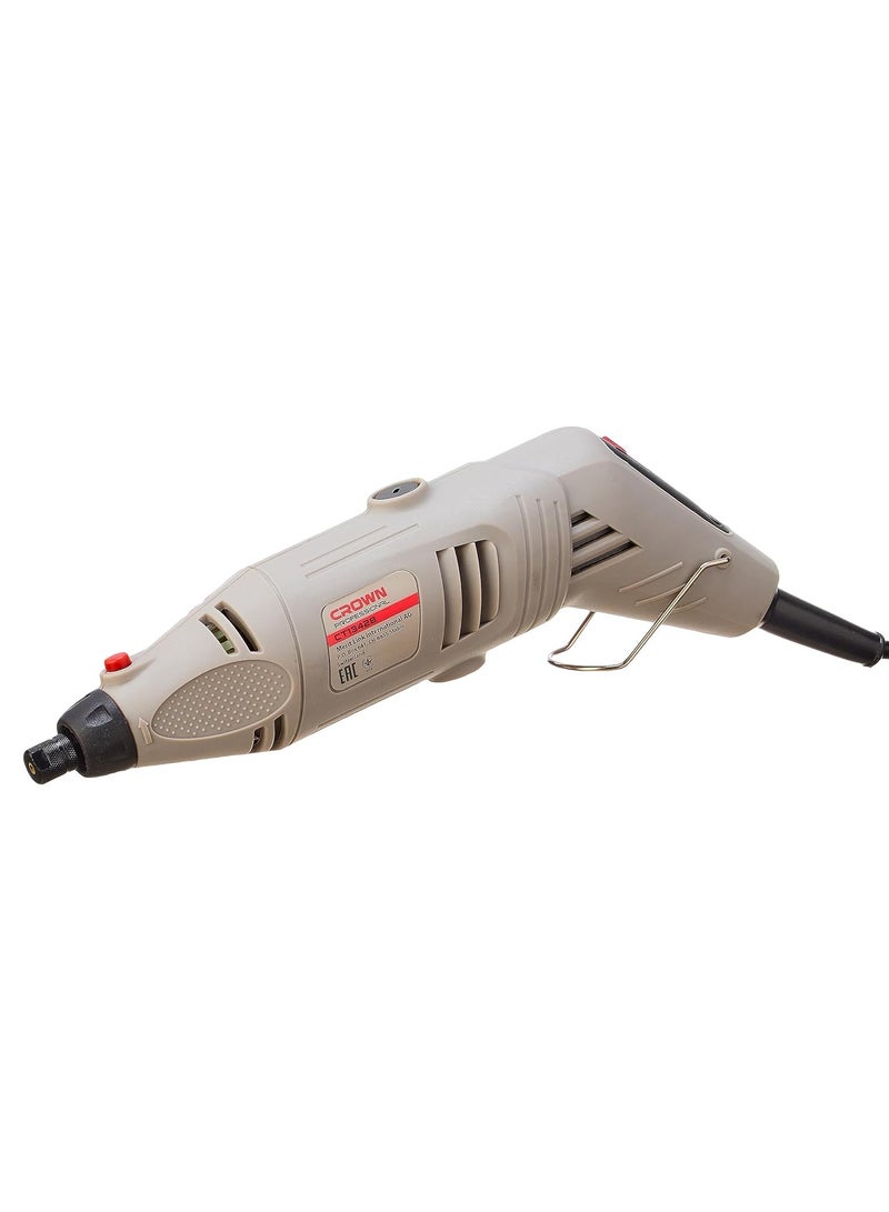 Crown Mini Grinder CT13428 - , 150W, , Keyless Chuck, 3mm, Corded, 220V, Basic Style- with Bag - Image 2