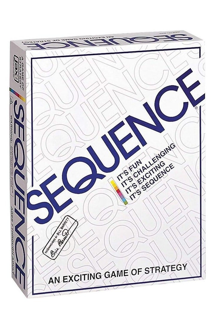 SEQUENCE fun strategy board game for family and friends at parties. - Image 2