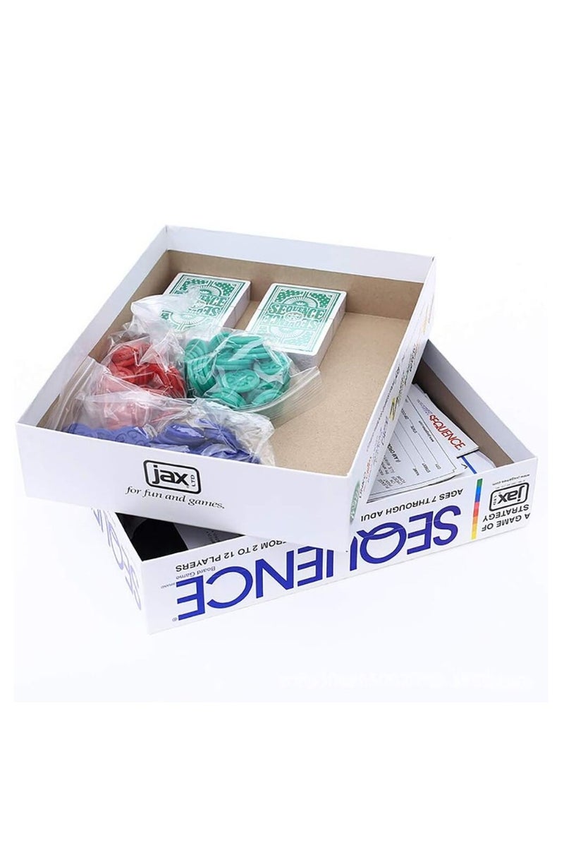 SEQUENCE fun strategy board game for family and friends at parties. - Image 4