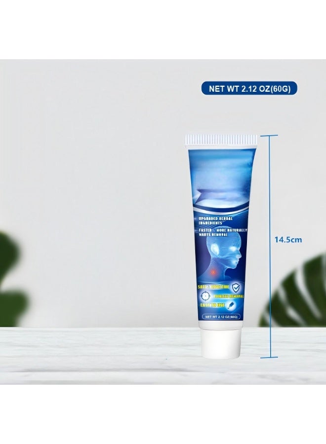 Wart Remover Cream, Skin Tag Remover Warts Removal Cream, Wart Removal Ointment with Pure Essential Oils Natural Extract Wart Remover Ointment for Face, Neck, Body, Hands, Feet for Bedroom - Image 3