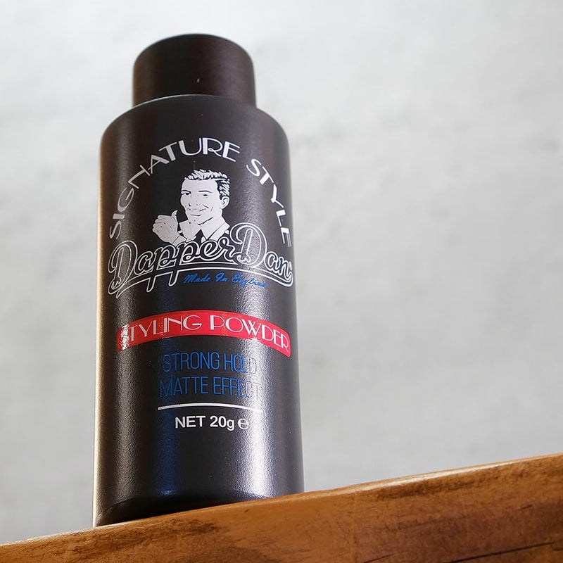 Dapper Dan Signature Style Styling Powder, Hair Texture Powder for Men, Provides a Strong Matte Hold, Thickening and Voluminous Finish, Unscented, 0.71 oz - Image 4