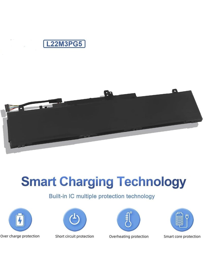 Terabyte 11.52V 57Wh L22M3PG5 L22B3PG5 L22D3PG5 L22L3PG5 Batería portátil compatible para Compatible for Len-ovo ThinkPad E14 Gen 5 2023 6 2024 E16 1 2023 2 2024 Series - Image 3