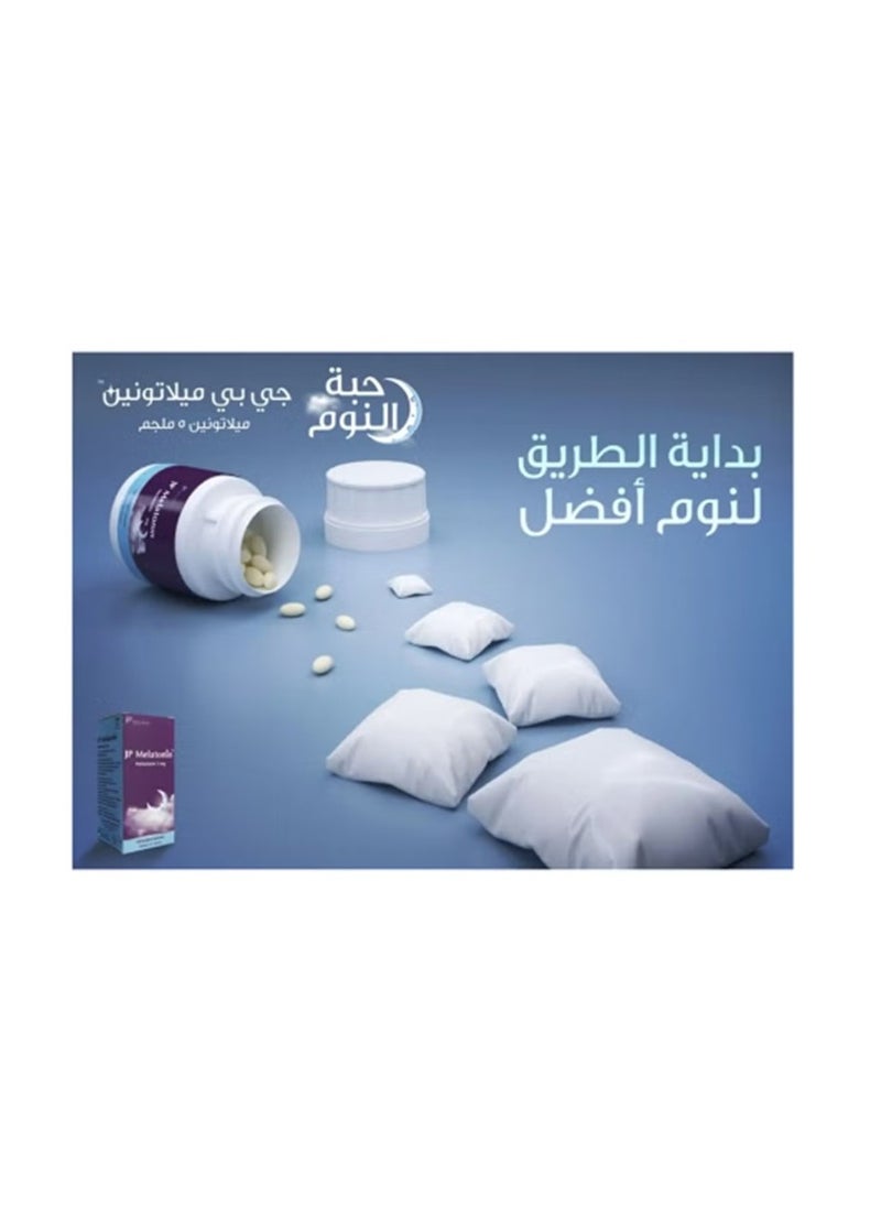 JP Neutraceuticals JP Melatonin 5 mg 100 Capsules  - Image 3