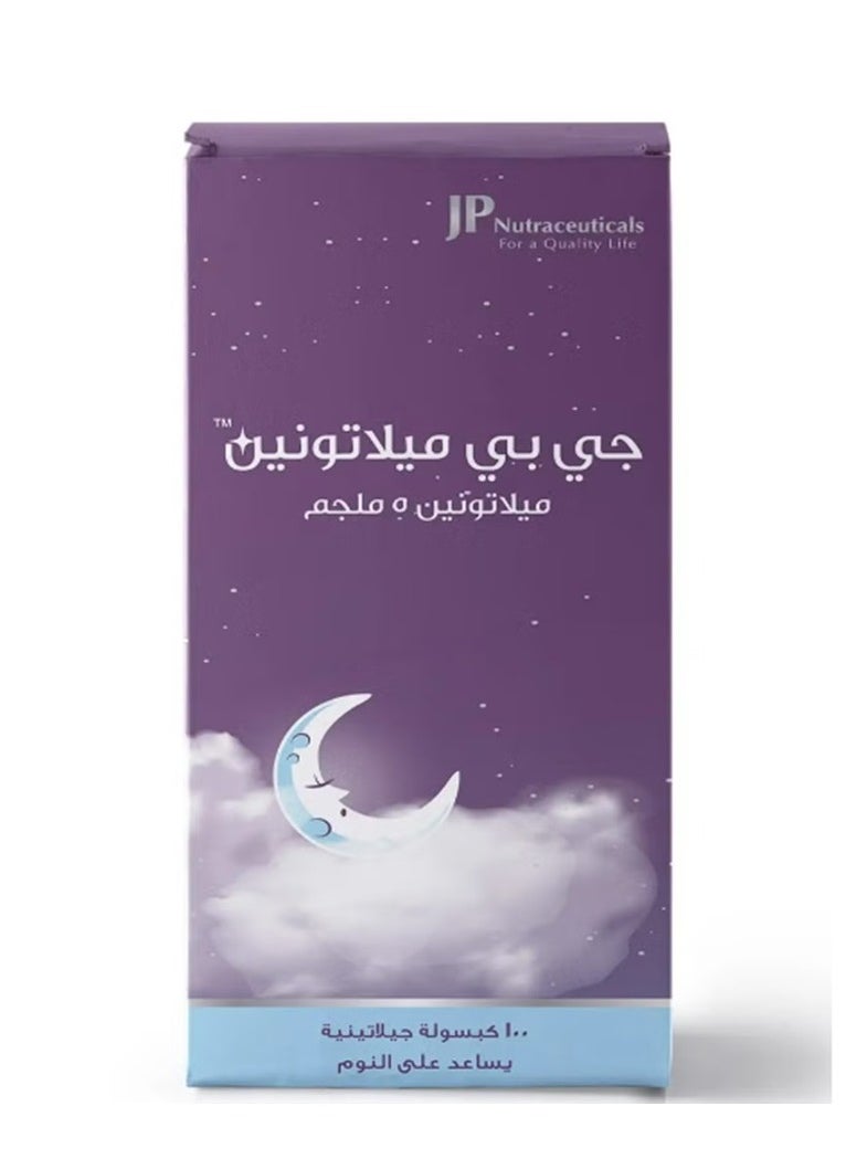 JP Neutraceuticals JP Melatonin 5 mg 100 Capsules  - Image 2