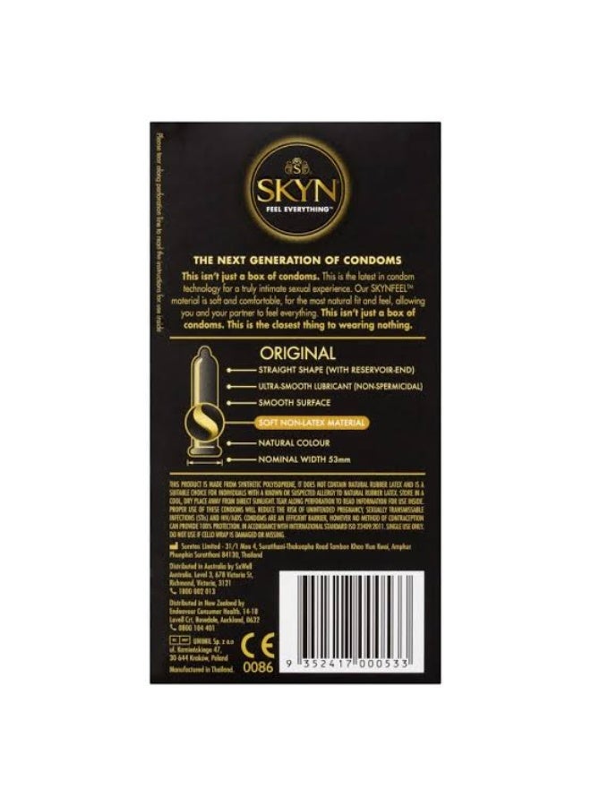 SKYN Original Non-Latex Condoms (10 Pack) - Image 2