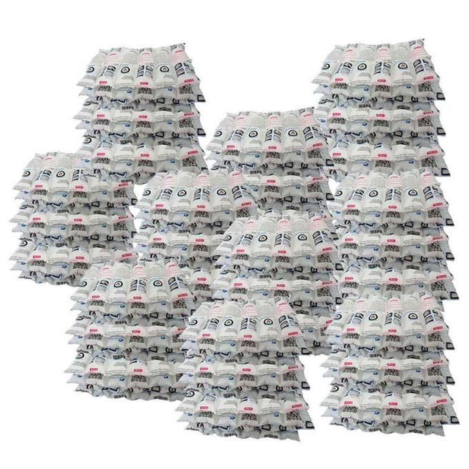 WORLD-BIO Dry Ice Pack Sheet for Shipping Frozen Food, Reusable Freezer Gel Packs for Coolers, Lunch Box Bag Cold Long Lasting, Cold Shipping Packaging for Mailing perishables 13.3"x 6.5" 2x6 Cells 100 Sheets - Image 1