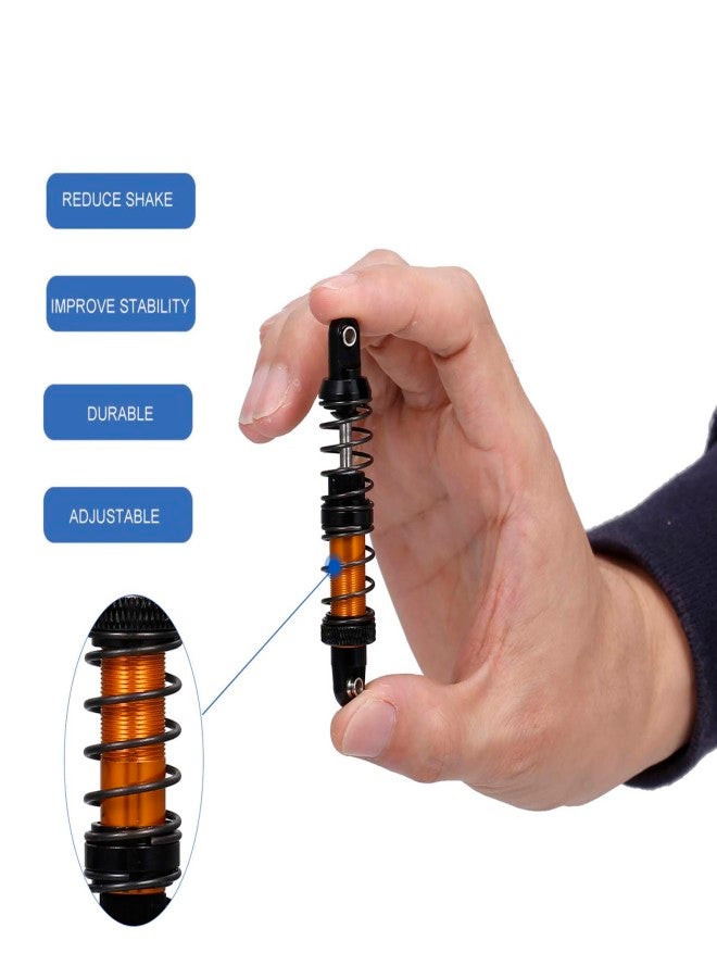 4pcs Adjustable 100mm Metal Shock Absorber Damper for 1/10 CC01 Remote Control Crawler Off-road Car - Image 2