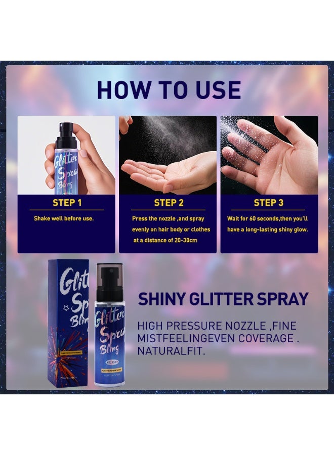 MEJISOO Glitter Spray - Body and Face Glitter Spray - Image 4