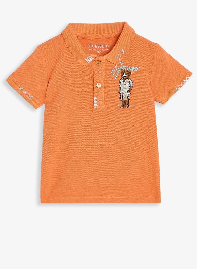 GUESS Infant Logo Polo - Image 4