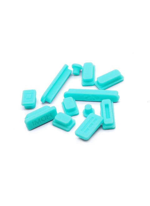 For Mac Apple Laptop Macbook Dust Plug Air13.3 Protection USB Port Plug Accessories-Color:Candy Green-Applicable Model:A Pack Of 12 Tablets For Air And Retina