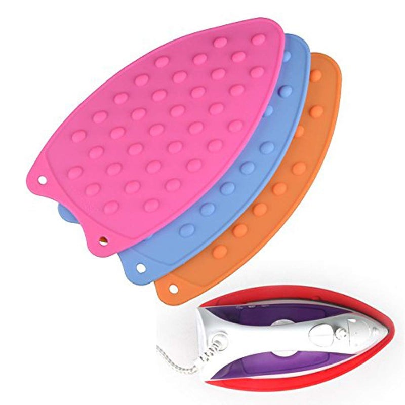 Crispy Silicon Iron Rest Pad High Heat Resistant 27x14 cm MultiColor Pack of 1 - Image 4