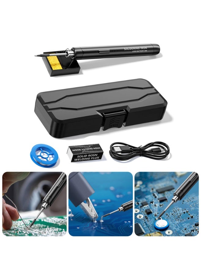 Arabest Portable 5V USB Electric Soldering Iron 800mAh 450 ℃ Soldering Iron Electric Soldering Iron Welding Repair Tool - Image 3