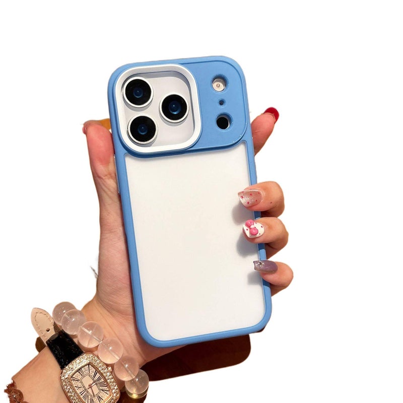 غطاء واقي بTPU+PC لـ iPhone 17 / 17 Air / 17 Pro / 17 Pro Max مع حماية من السقوط وملمس ناعم مع مقاوم للصدمات مع لمسة نهائية غير لامعة مع شبه شفاف باللون Starry Sky بظهر شفاف من ما. - Image 1