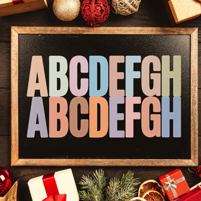 2 Sets Business Letter Stickers Diy Letter Stickers Adhesive Mailbox Bulletin Letter Decal - Image 3