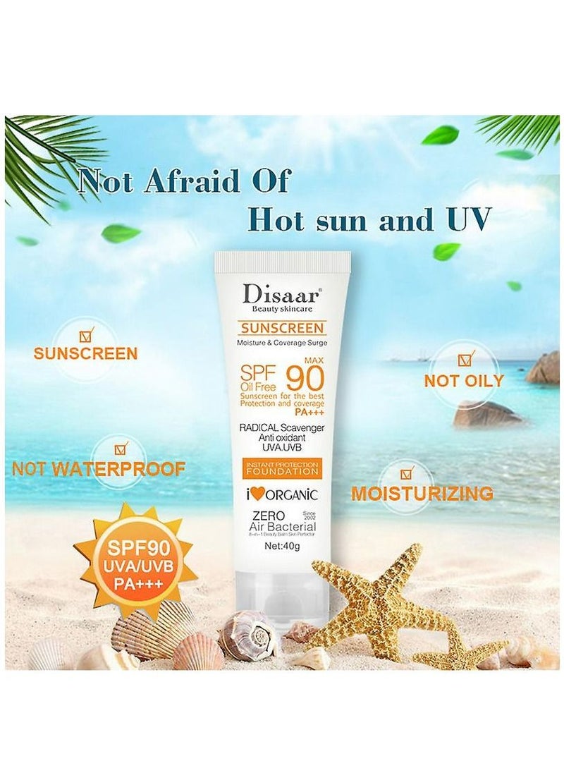 Disaar - Sunscreen Instant Protection Foundation SPF 90 40g - Image 1