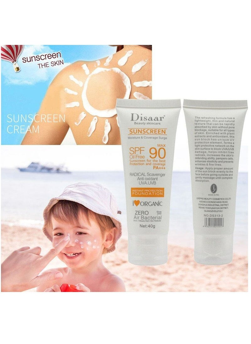 Disaar - Sunscreen Instant Protection Foundation SPF 90 40g - Image 1