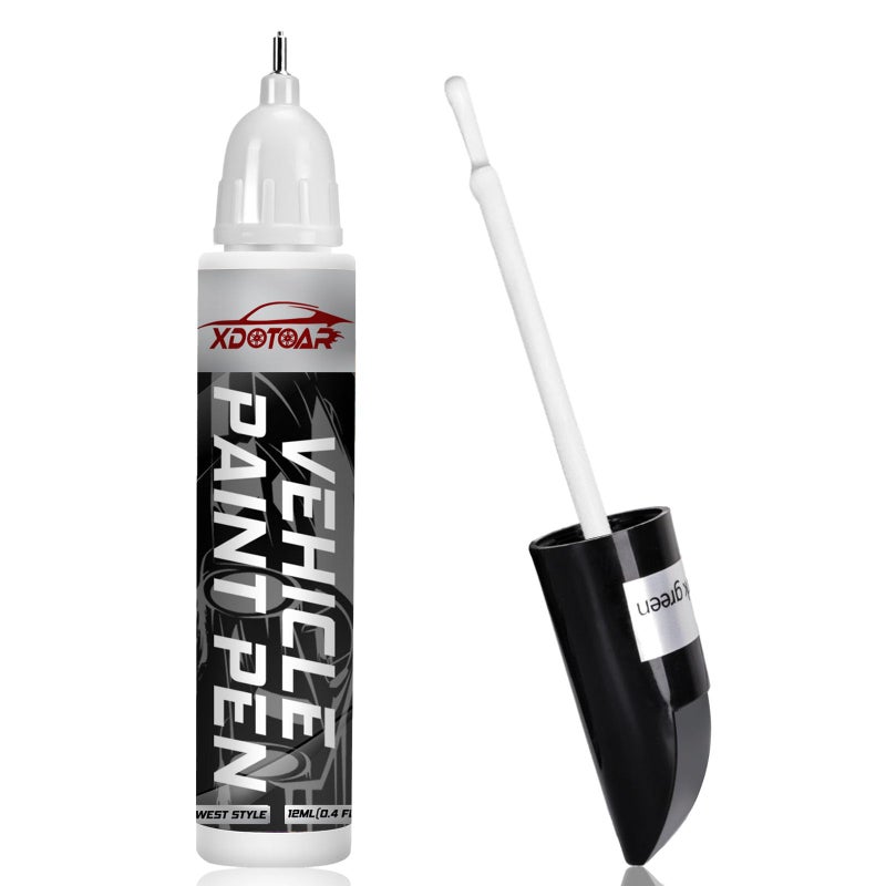 xdotoar White Car Paint Touch Up Pen Color Accurate Touch Up Paint for Cars Professional Automotive Scratch Repair Lasting Auto Scratch Remover Fast Dry Easy to Use Safe and Washable Versatile Use - Image 3