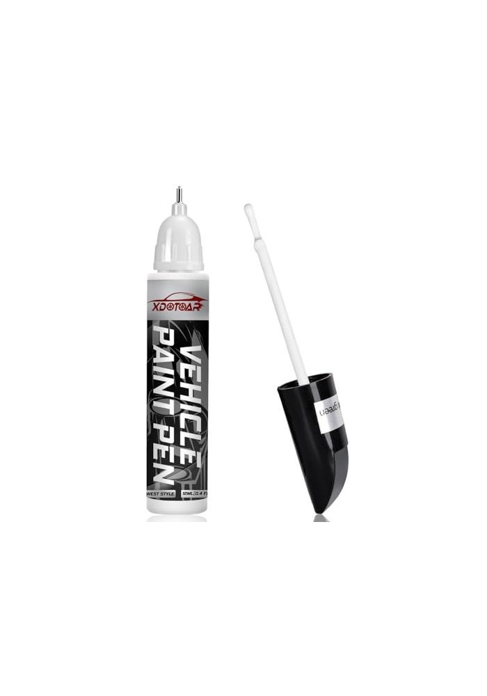 xdotoar White Car Paint Touch Up Pen Color Accurate Touch Up Paint for Cars Professional Automotive Scratch Repair Lasting Auto Scratch Remover Fast Dry Easy to Use Safe and Washable Versatile Use - Image 1