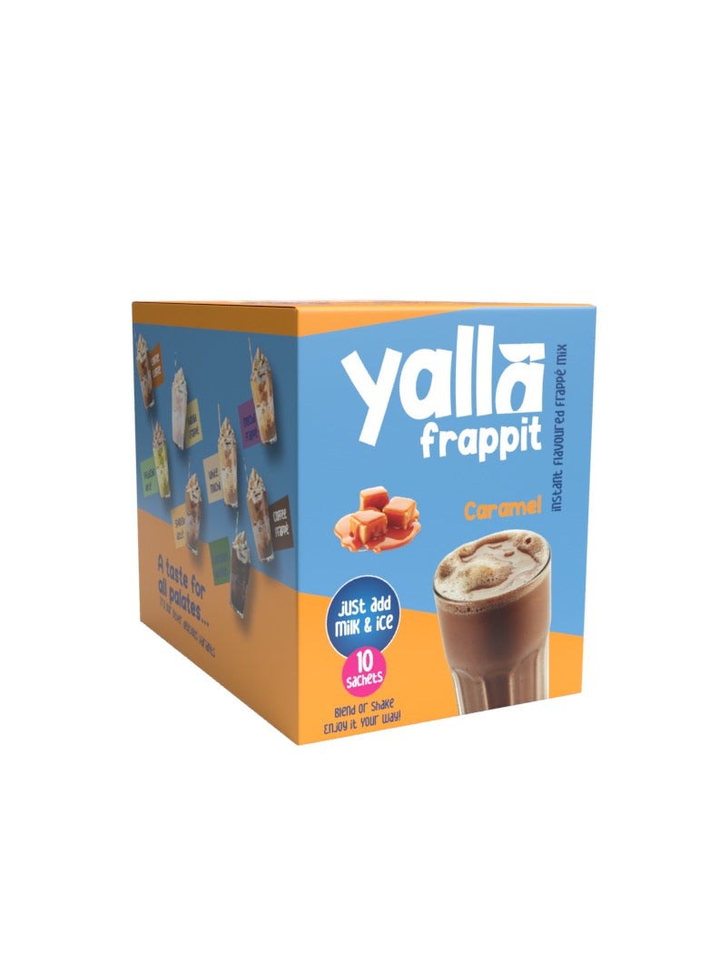 FRAPP IT FRAPP IT - Frappe Caramel 35gm - pack of 10  - Image 1