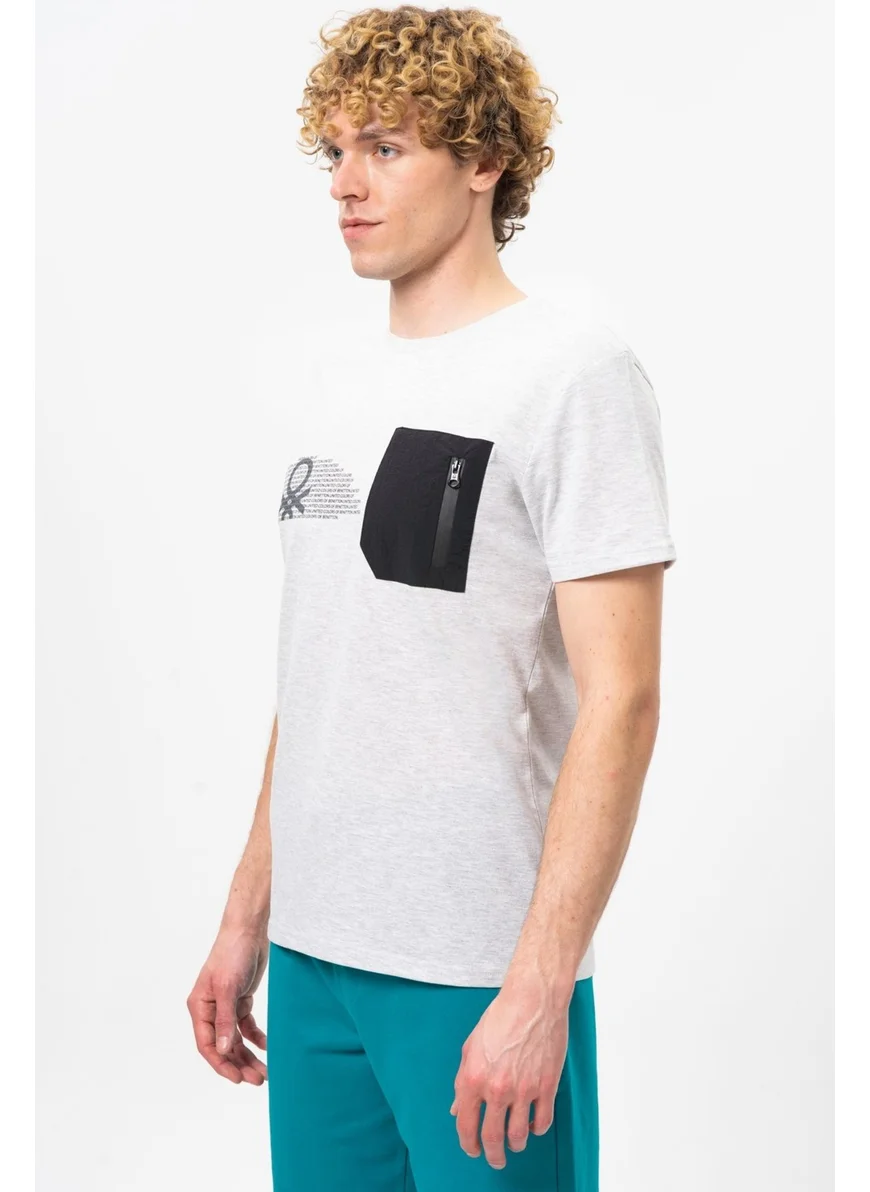 Benetton Men's T-Shirt BNT-M20436 BNT-M20436011