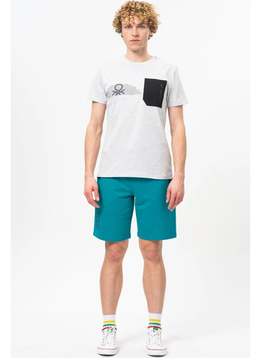 Benetton Men's T-Shirt BNT-M20436 BNT-M20436011