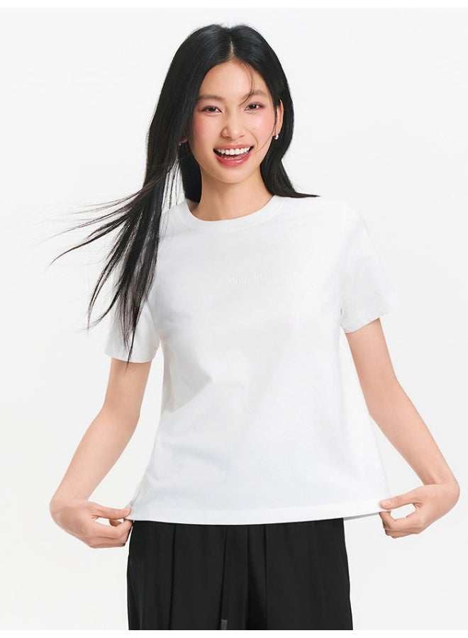 سيمير تيشيرت بأكمام قصيرة وطبعة بارزة للنساء - Image 1