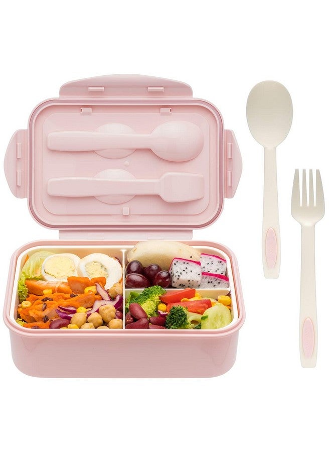 LOVINA Bento Boxes for Adults - 1100 ML Bento Lunch Box For Kids Childrens With Spoon & Fork - Durable for On-the-Go Meal, BPA-Free and Food-Safe Materials - Image 1