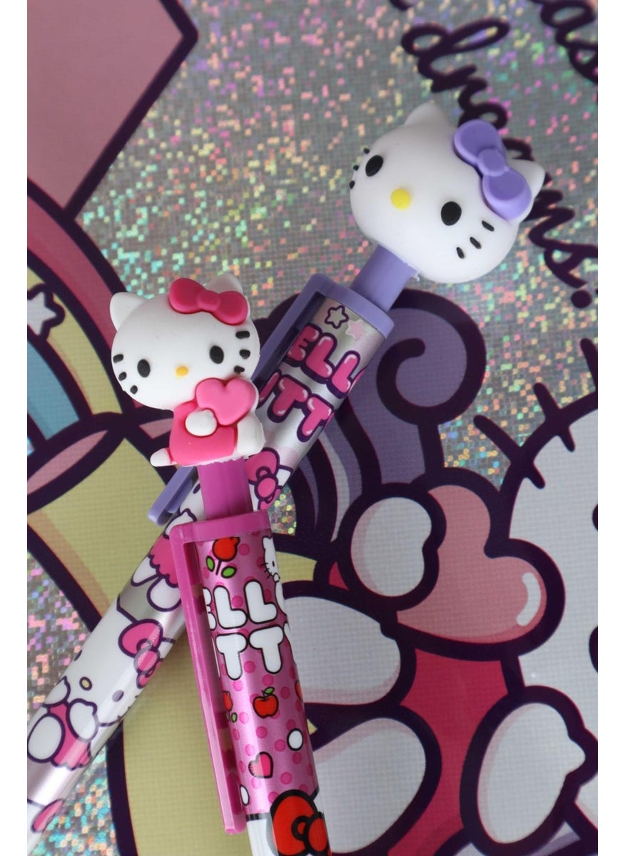 Hello Kitty Dekomus New Season Licensed Face Figured Versatile Tip Pen 0.7 mm  - Image 3
