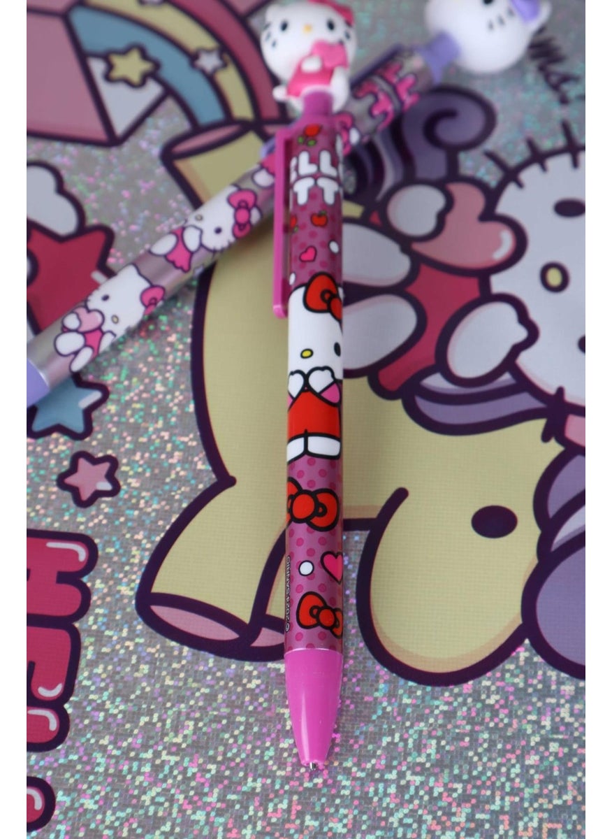 Hello Kitty Dekomus New Season Licensed Face Figured Versatile Tip Pen 0.7 mm  - Image 4