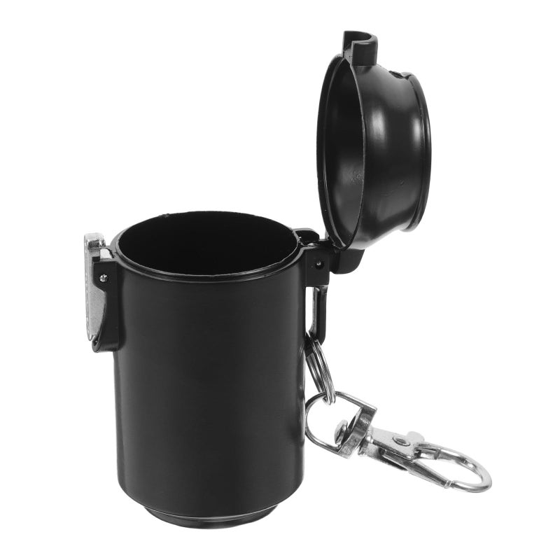 Large Sealed Portable Smokeless Ashtray with Lid for Outdoor Travel Home and Smoking Areas - Image 2