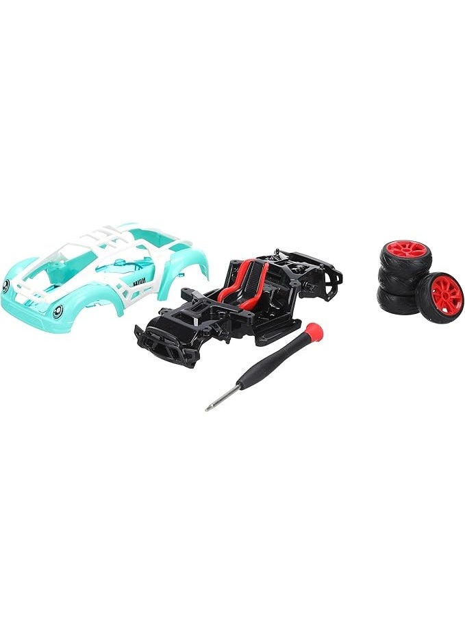 Speed Car Assembly Toy for Kids Aged 3+ - Pull Back Car with Multiple Color Options - Fun and Educational Building Toy - Image 2